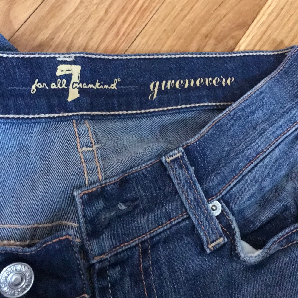 7 For All Man Kind alight Wash Jeans